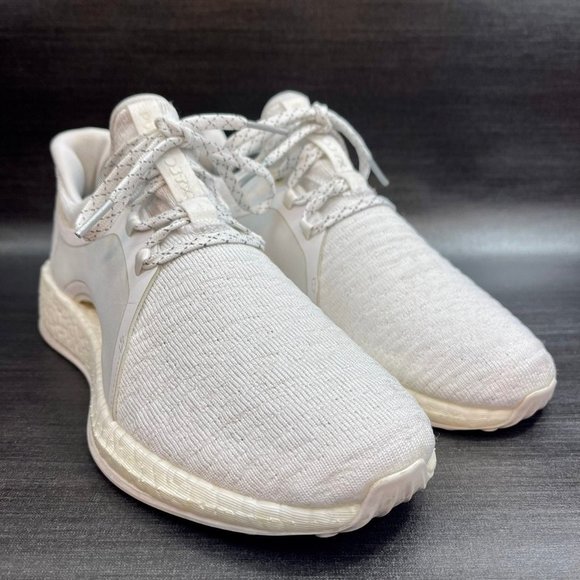 Adidas PureBoost X Women's Size 8.5 White Athletic Running Shoes BY8926 - Picture 2 of 11